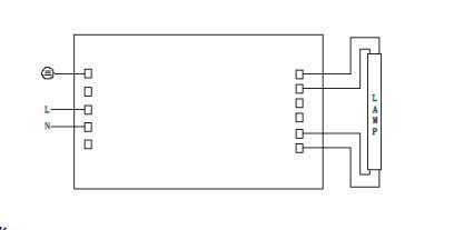 220V 150W uvc ballast UV- 150H สำหรับ U810 Z1554 โคมไฟรองรับบัลลาสต์