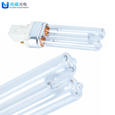 LTC13W/G23 H Shape UVC Tube Compact Lamp สำหรับเครื่องดูดฝุ่น เครื่องฟอกอากาศ