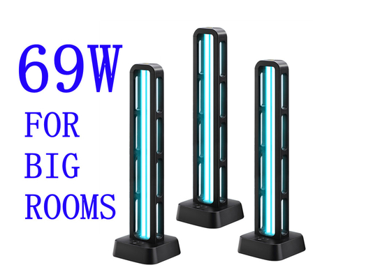 เครื่องกำจัดตัวเรือดล่องหน ไฟ UVC 69w สำหรับห้องขนาด 60 ตร.ม