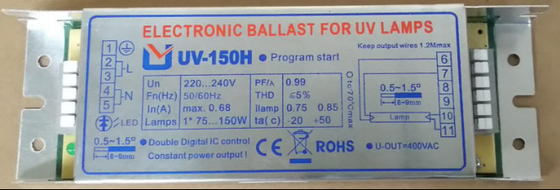 H Shape Germicidal Lamp Electronic Ballast สำหรับหลอด UV 150W
