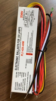 230V 40W หลอด UV บัลลาสต์อิเล็กทรอนิกส์สำหรับฆ่าเชื้อโรค