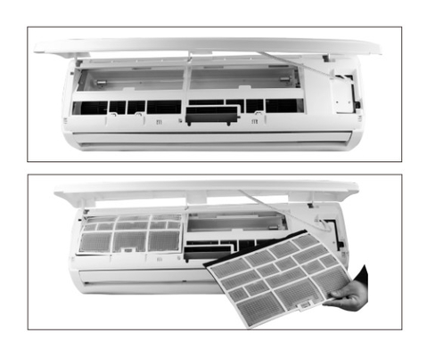 B1000 200W เครื่องกรองอากาศอัลตราไวโอเลต 1000M3/ชั่วโมง