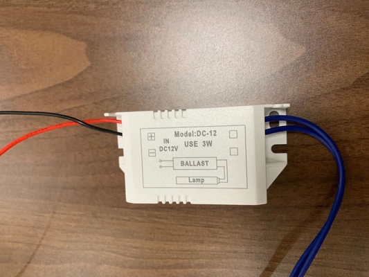 UV Ballast 12VDC Electronic 3W บัลลาสต์ UV พลังเล็ก ฆ่าเชื้อแบคทีเรีย
