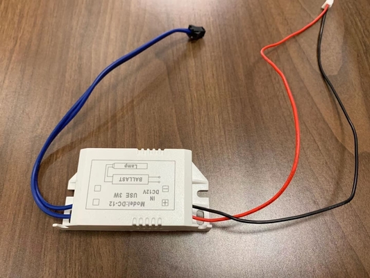 UV Ballast 12VDC Electronic 3W บัลลาสต์ UV พลังเล็ก ฆ่าเชื้อแบคทีเรีย