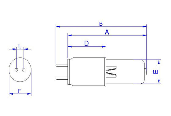 UV Ballast 12VDC Electronic 3W บัลลาสต์ UV พลังเล็ก ฆ่าเชื้อแบคทีเรีย