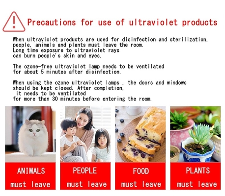 โคมไฟตั้งโต๊ะ UV อัลตราไวโอเลตแบบถอดได้ 38w พร้อมรีโมทคอนโทรล