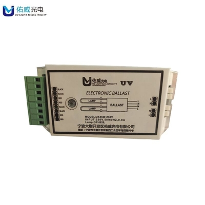 230v 2pcs หลอด UV บัลลาสต์อิเล็กทรอนิกส์ สีขาว 45w บัลลาสต์พิเศษ