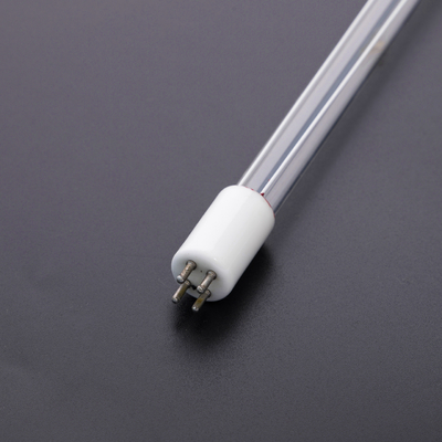 เดี่ยวสิ้นสุด 150w 253.7nm ควอตซ์แสงอัลตราไวโอเลตหลอด UVC สำหรับการฆ่าเชื้อในน้ำเสีย