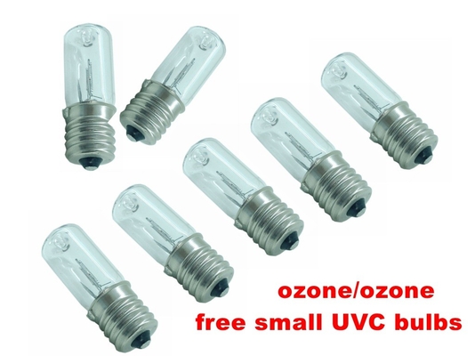 10V 12V DC Inverter หลอด UV ฆ่าเชื้อโรค 3W Self Ballasted E17 Lamp Holder