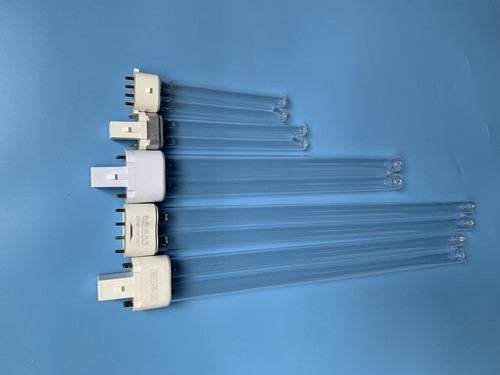 H ประเภท 40W แก้ว UVC หลอดไฟ 185nm UV โอโซนฆ่าเชื้อโคมไฟสำหรับ Air