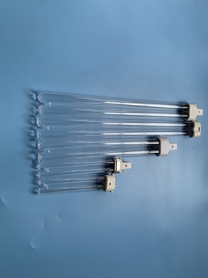 H ประเภท 40W แก้ว UVC หลอดไฟ 185nm UV โอโซนฆ่าเชื้อโคมไฟสำหรับ Air