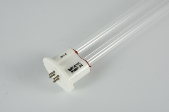 clean 60w 95w H Shape UVC หลอดไฟ 217mm ความยาว Quartz UV Germicidal Tube