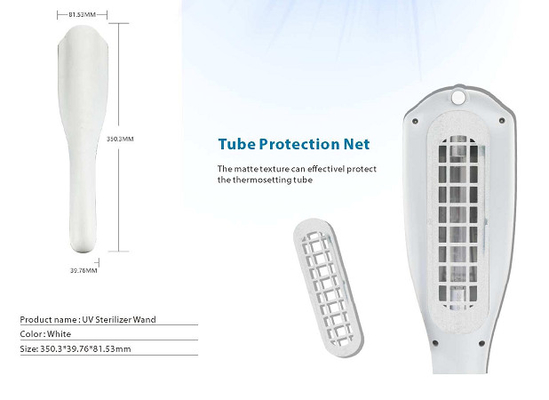 สีขาว 6W UV Disinfection Sterilizer Handheld Stick UVC Sterilization Lamp