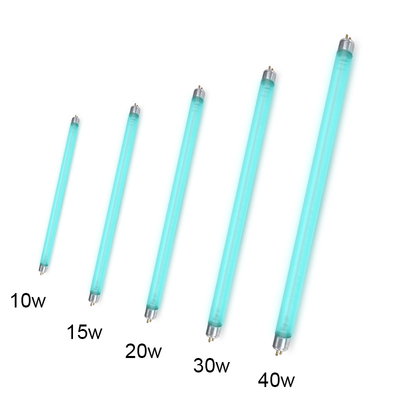 55w T5 หลอดฆ่าเชื้อโรค UVC แบบปลายคู่ G48T5L เส้นผ่านศูนย์กลาง 15 มม. G13
