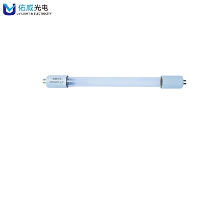 T4 G5 หลอดไฟฆ่าเชื้อ UVC 254nm 253.7nm ชั่วโมงการทำงานยาวนาน 99%