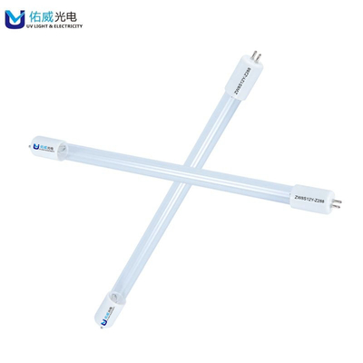 6w 10w 12mm UVC หลอดฆ่าเชื้อ T4 UV เครื่องดูดฝุ่น ฆ่าไวรัส G6T4L