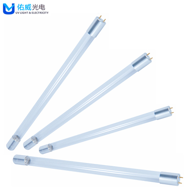 99% ควอตซ์ในครัวเรือน UVC แสงฆ่าเชื้อ 254nm หลอด UV สำหรับห้อง