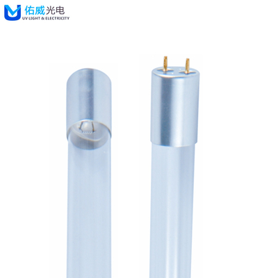 99% ควอตซ์ในครัวเรือน UVC แสงฆ่าเชื้อ 254nm หลอด UV สำหรับห้อง