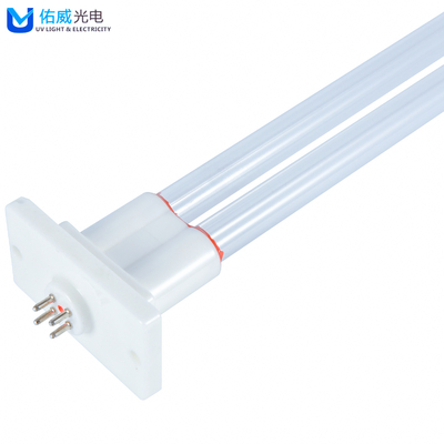 หลอด UV อมัลกัม 185 นาโนเมตร U รูปร่าง O3 โอโซนสูง UVC ย่อยสลายน้ำมัน