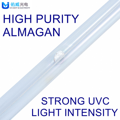 UVC Straight Amalgam UV Air Disinfection Lamp โรงงานแปรรูปเนื้อสัตว์