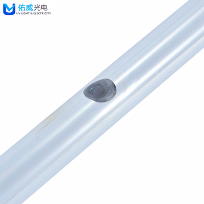 เครื่องกรองน้ำแสง UV 80w G13 ควอตซ์ความบริสุทธิ์สูง 99% 185nm 254nm