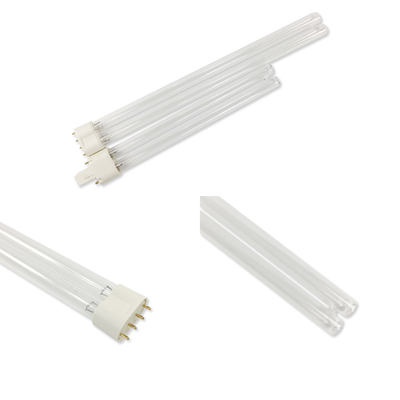 2G11 H Type UVC Light Tubes อัลตราไวโอเลตฆ่าเชื้อ 254nm ทำความสะอาด UV Germicidal Lamp