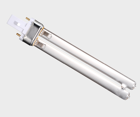 clean 60w 95w H Shape UVC หลอดไฟ 217mm ความยาว Quartz UV Germicidal Tube